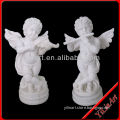 White Marble Boy Angel Garden Statue YL-R568